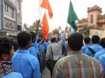 SRI RAMAKRISHNA DEVA JANAMATITHI  PROCESSION 19-02-2015